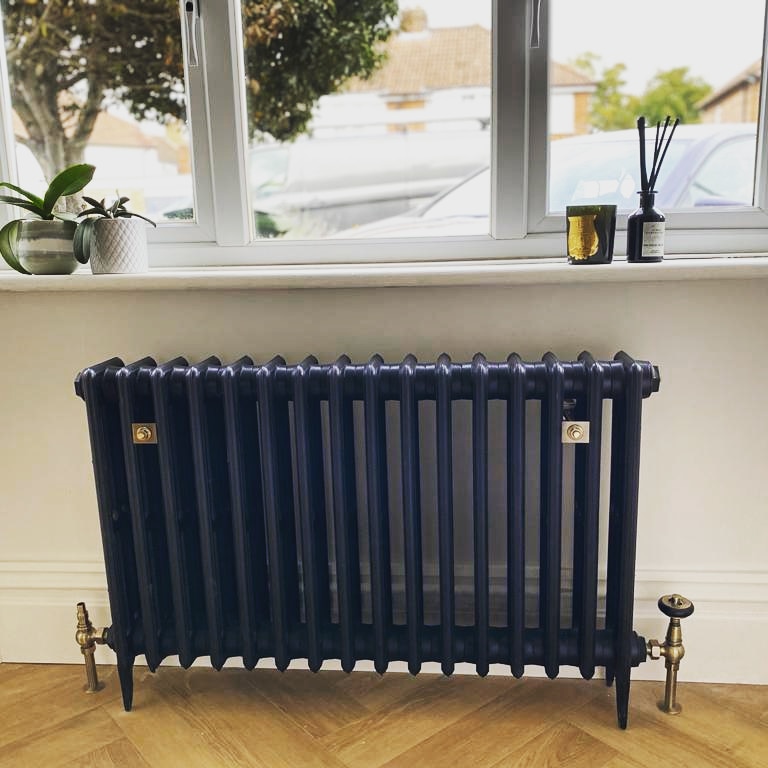 Home radiator installation project
