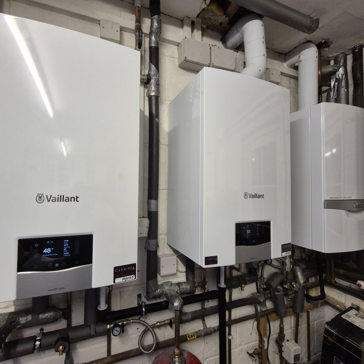 Vaillant boiler installation by Carmine Heating Ltd